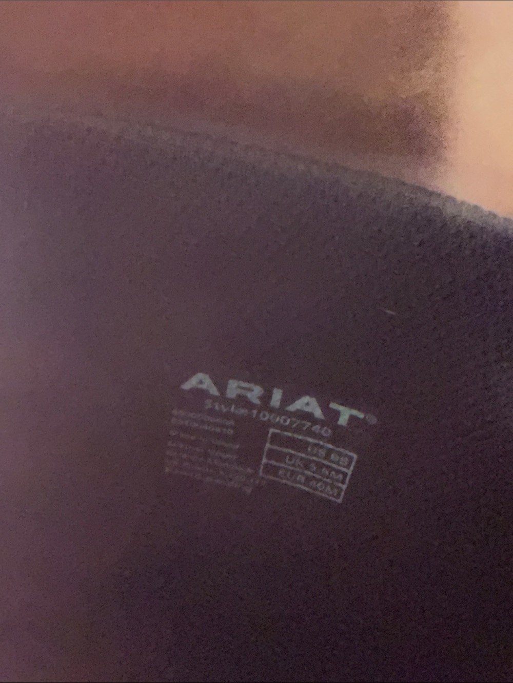 Ariat 5/A Baker Windmere Brown Leather & Plaid Tall Riding Boots waterproof - Picture 7 of 12